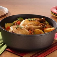 Жаровня з кришкою XD Induction 5 л, Ø 28 см 0