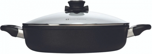 Сотейник с стеклянной крышкой Swiss Diamond XD  induction 3.5 л. Ø 28 см. 2