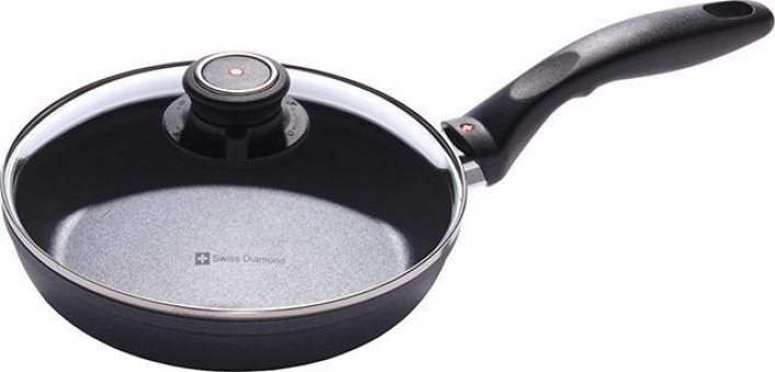 Сковорода з кришкою Swiss Diamond XD induction Ø 20 см.
