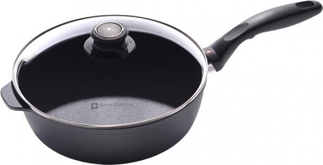 Сотейник з кришкою Swiss Diamond XD induction 3 л. Ø 24 см.
