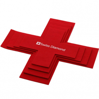 Набір фетрових підкладок для зберігання посуду SWISS DIAMOND 4шт.